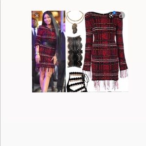 100% authentic Balmain dress worn once!!!